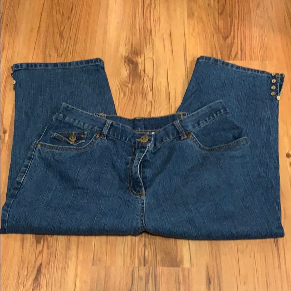 Ruby Rd Cropped Jeans - Picture 1 of 5